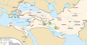 محدوده امپراتوری هخامنشیان