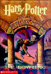 جلد کتاب هری پاتر و سنگ جادو