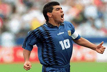 دیه گو مارادونا، فوتبالیست