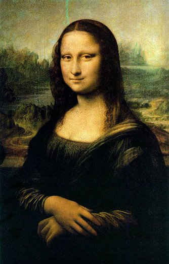 تابلوی مونالیزا اثر لئوناردو داوینچی