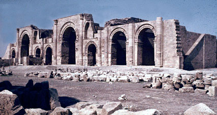 یک معبد پارتی میترا در هترای در عراق