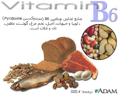 منابع ویتامین B6