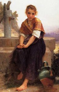 نقاشی پارچ شکسته