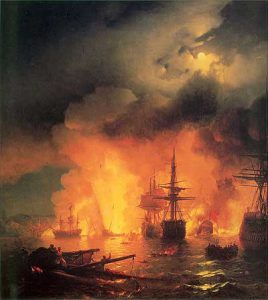 نبرد چزما، 26-25 ژوئن 1770